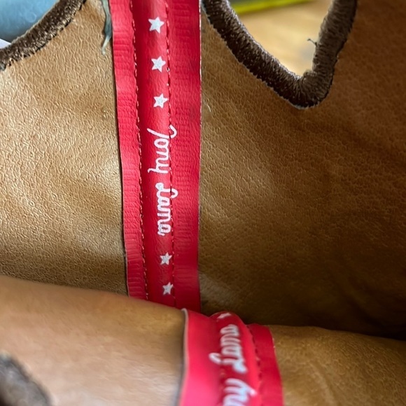 TONY Lama leather cowboy boots, in good condition decorative shaft. - Picture 6 of 16